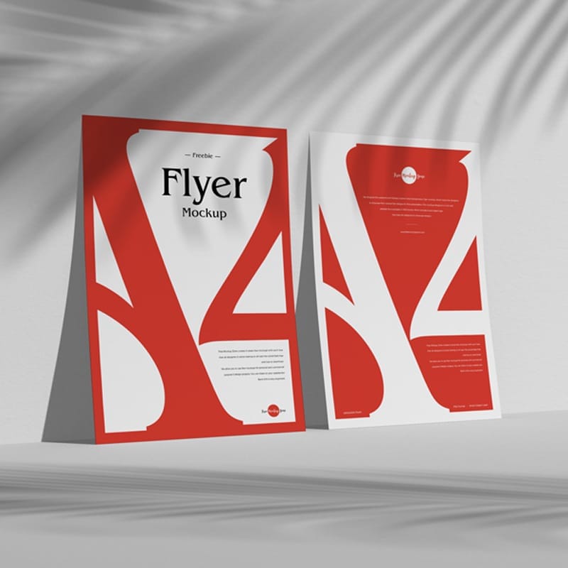 Free Brand Presentation Flyer Mockup PSD
