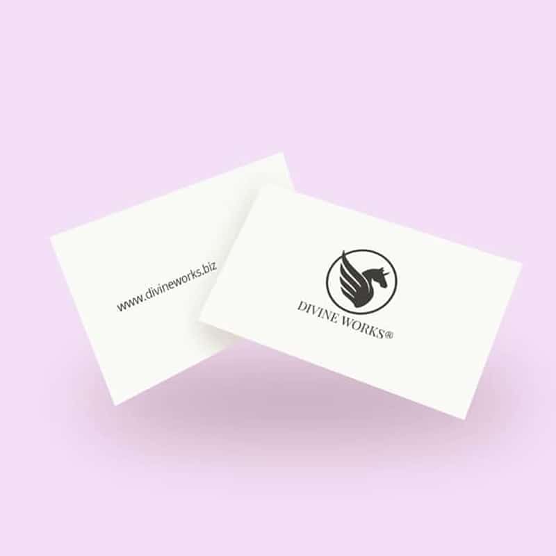 Free Floating Business Cards Mockup