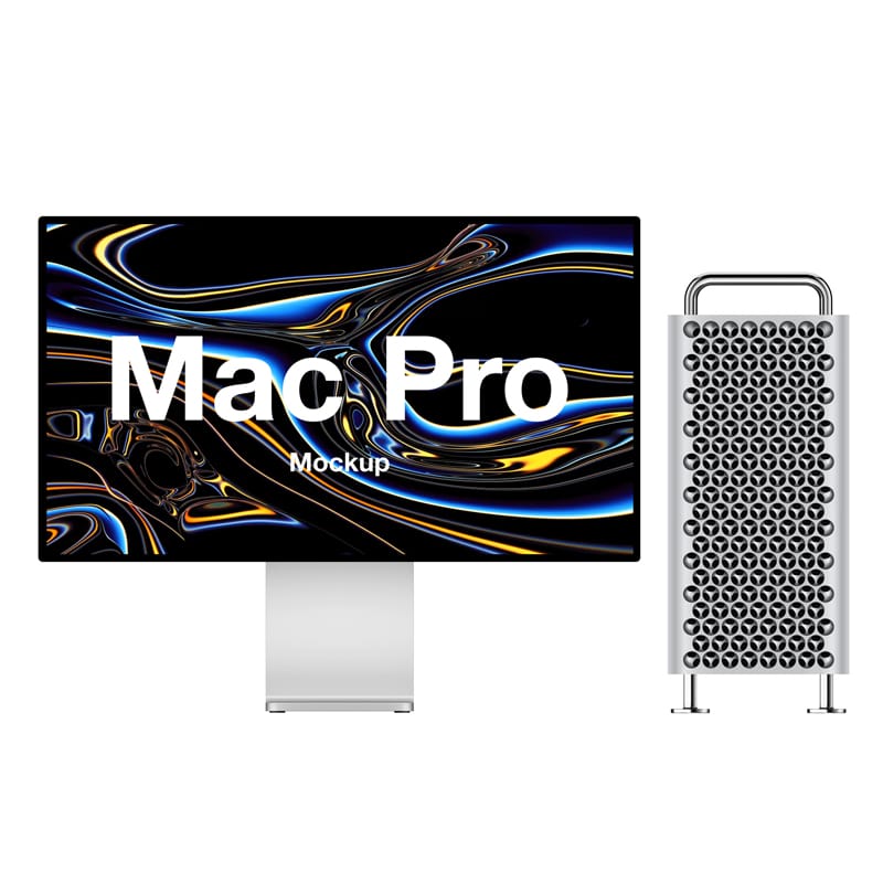 Free Mac Pro Mockup
