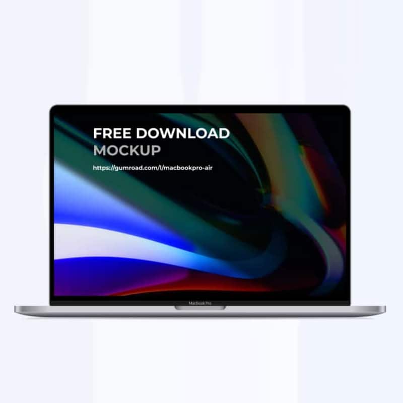 Free MacBook Pro & Air 16"/13" Mockup