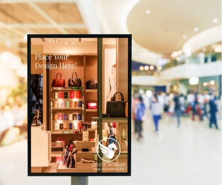 Free Mall Advertising Poster Mockup » CSS Author