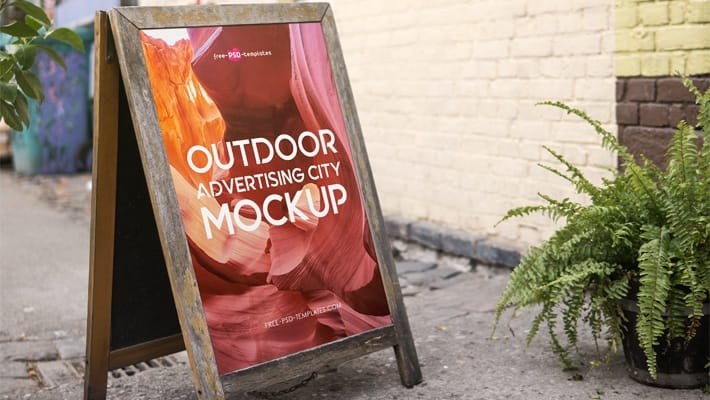 Free Outdoor Advertising City MockUps