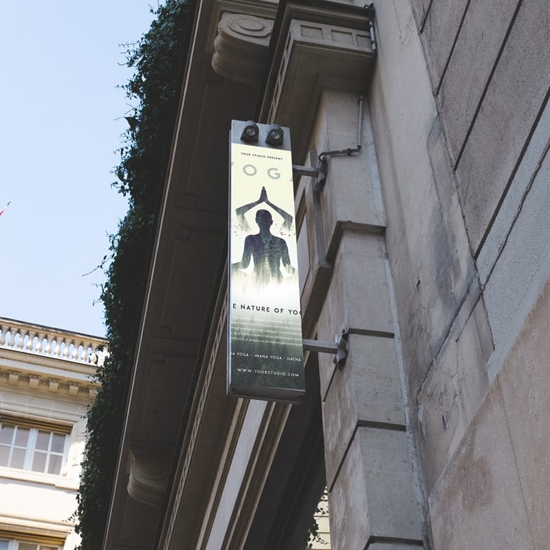 Free Outdoor Sign Mockups For Logos