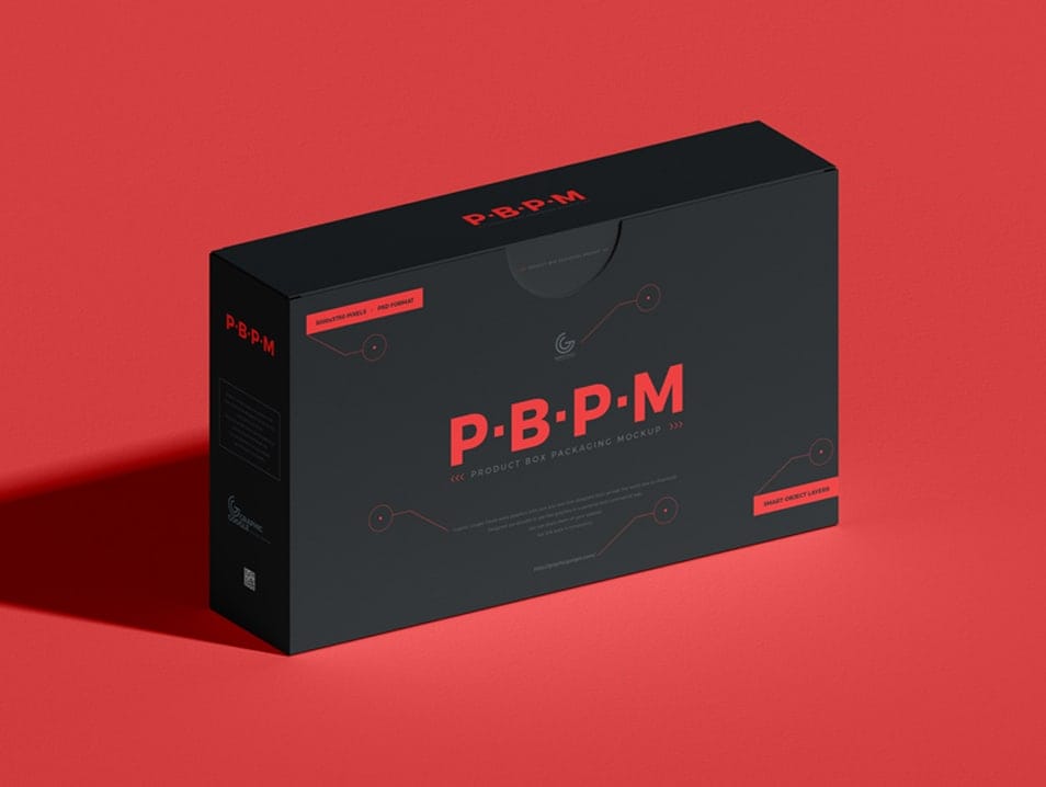 Free PSD Product Box Packaging Mockup