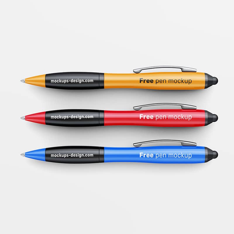 Free Pen Mockup