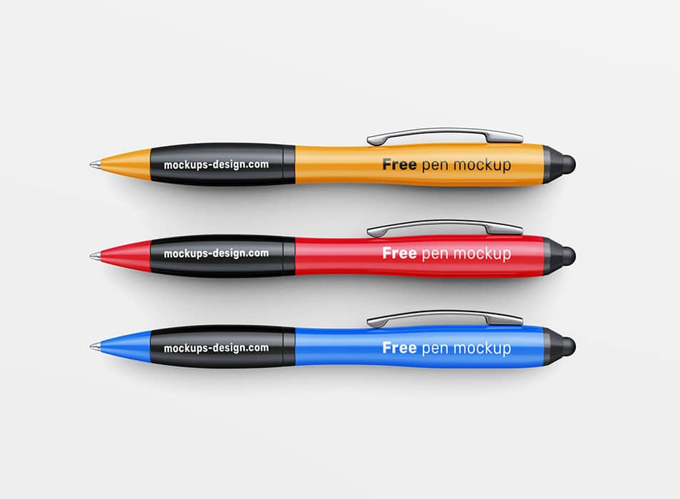 Free Pen Mockup