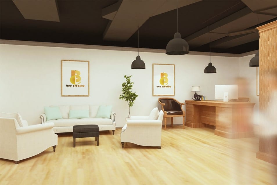 Free Poster Mockups Presentation