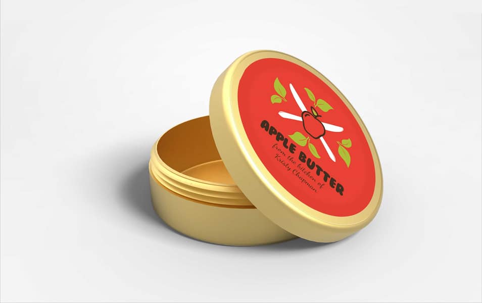 Free Premium PSD Ice Cream Label Design Mockup