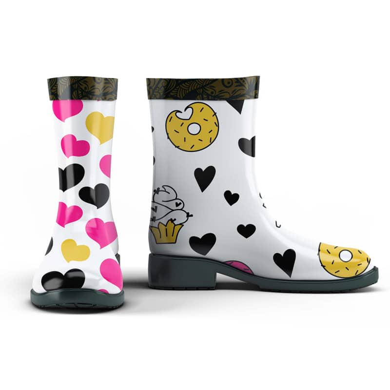 Free Short Ankle Boot Mockup