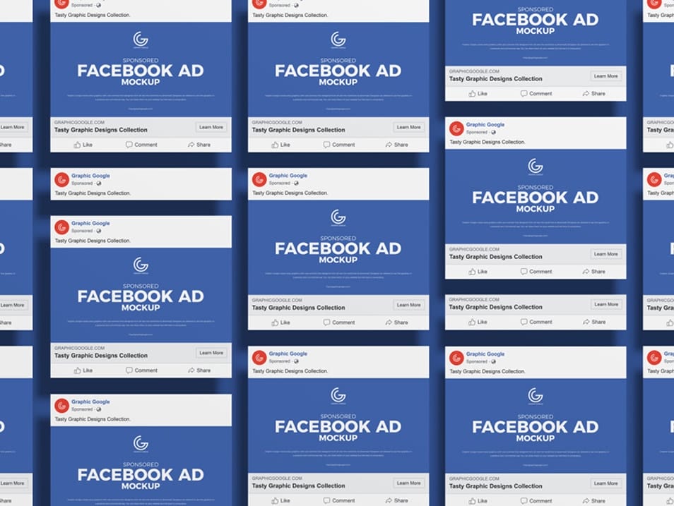 Free Sponsored Facebook Ad Mockup