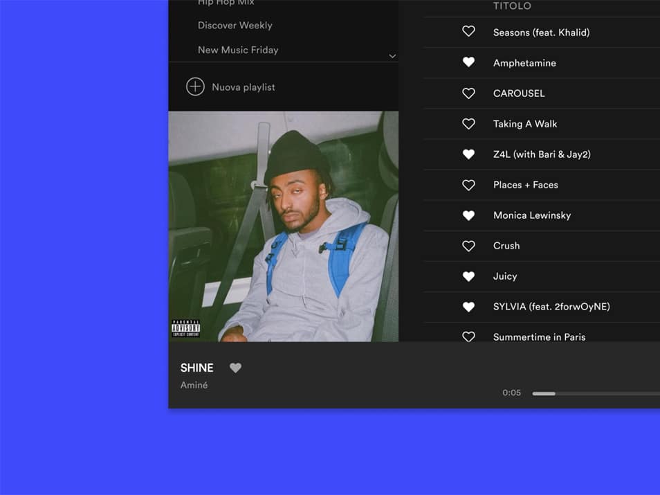 Free Spotify Mockup for Figma