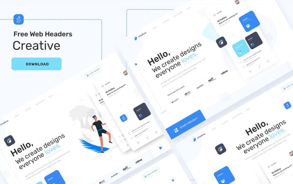 Free Web Headers