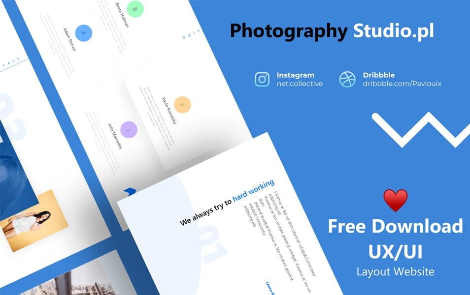 Free Web Layout Template