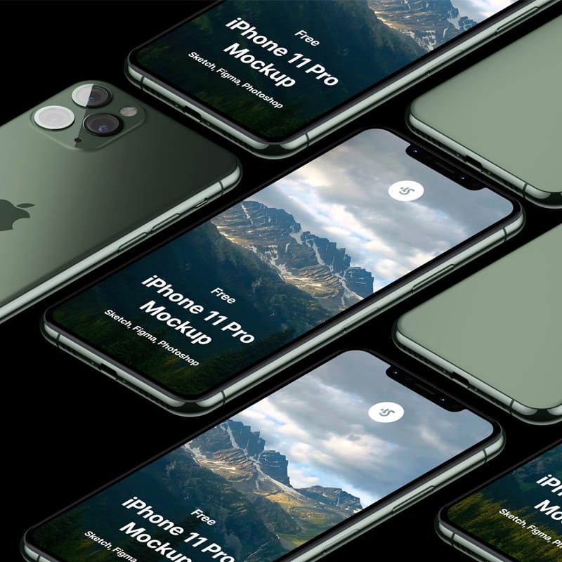Free iPhone 11 Pro Max Mockup
