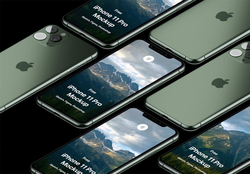 Free iPhone 11 Pro Max Mockup