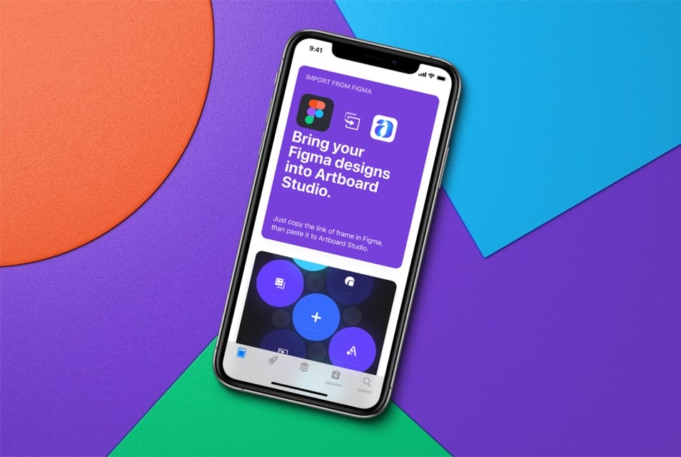 Free iPhone Mockup Template With Figma