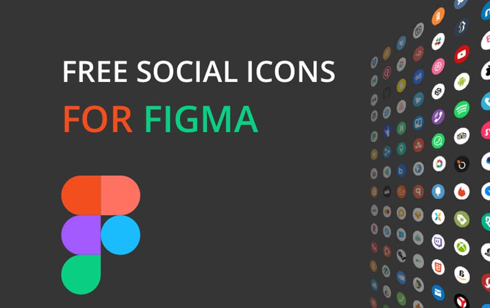 Free social Icons for Figma
