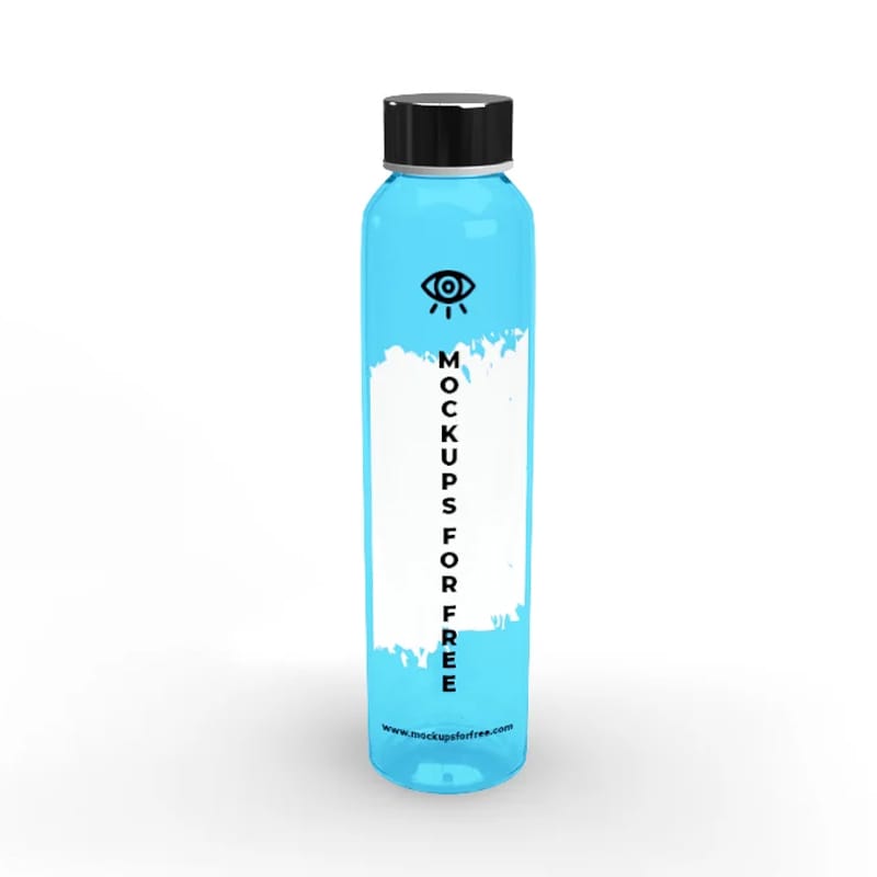 Glass Bottle Mockup