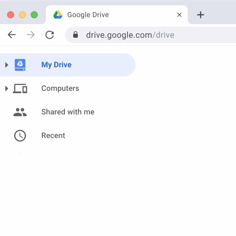 Google Chrome Mockup