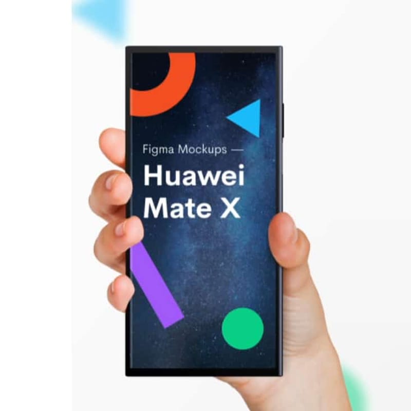 Huawei Mate X Figma Mockup