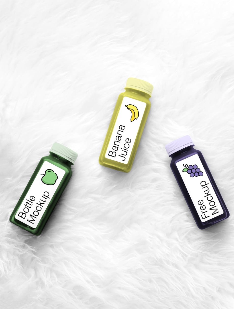 Juice Bottle Mockups
