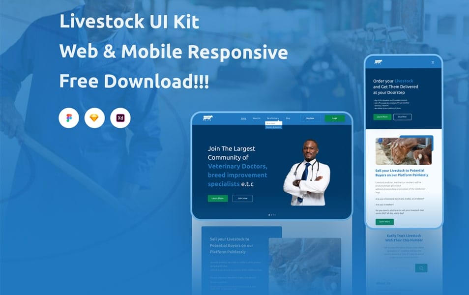 LIVESTOCK Figma Template