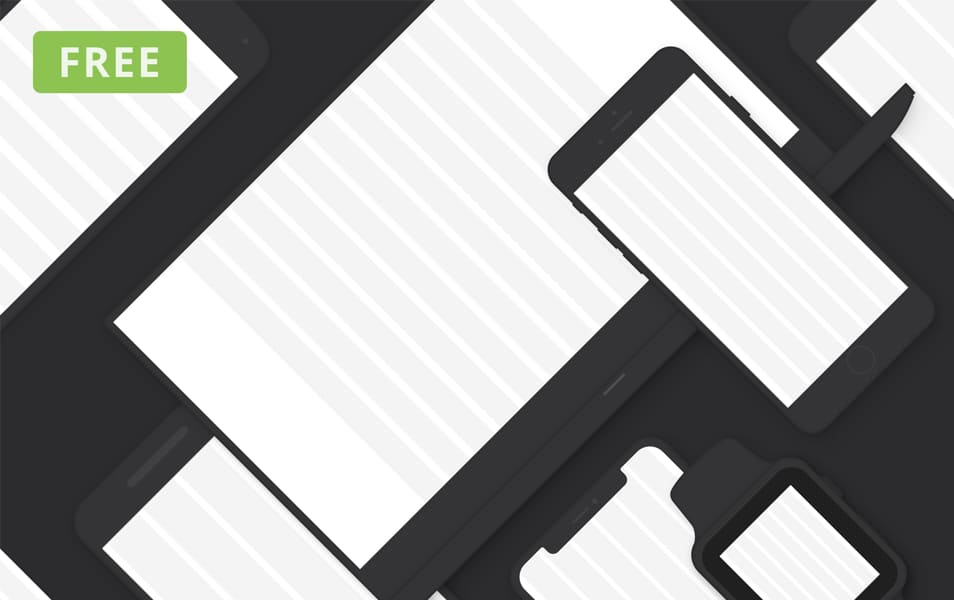 Material Design iOS and Bootstrap Grid Systems