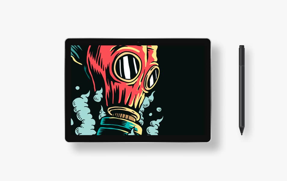 Microsoft Surface Book 3 Free Figma Mockup