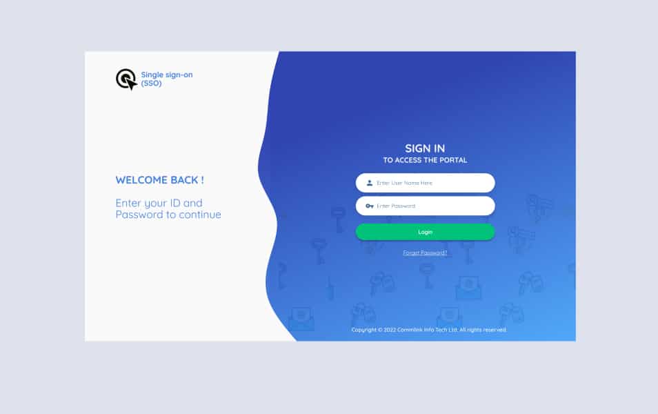 Modern Login Screen Figma
