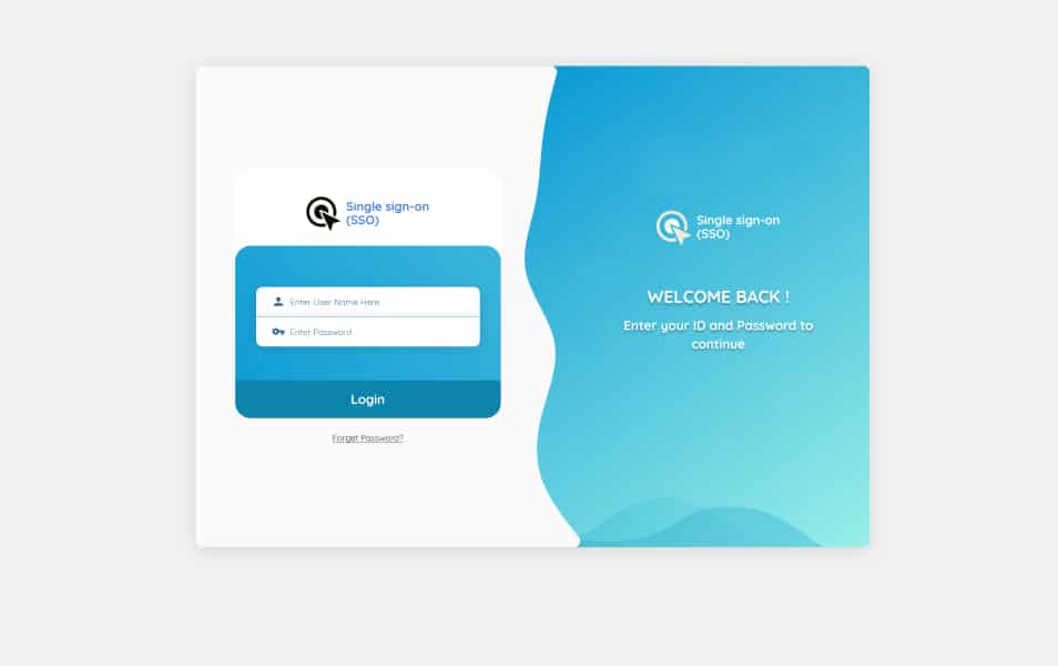 Modern Login Screen Template