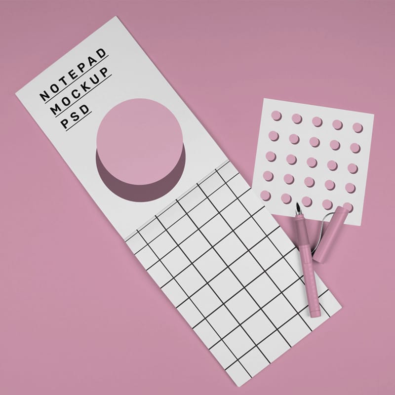 Notepad Mockup