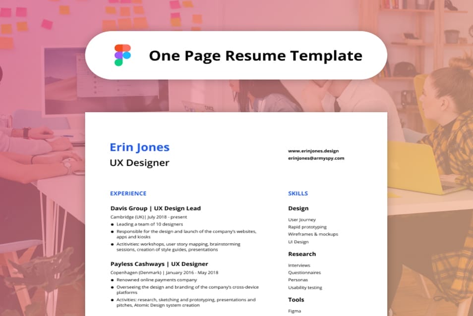 One-Page Resume Template