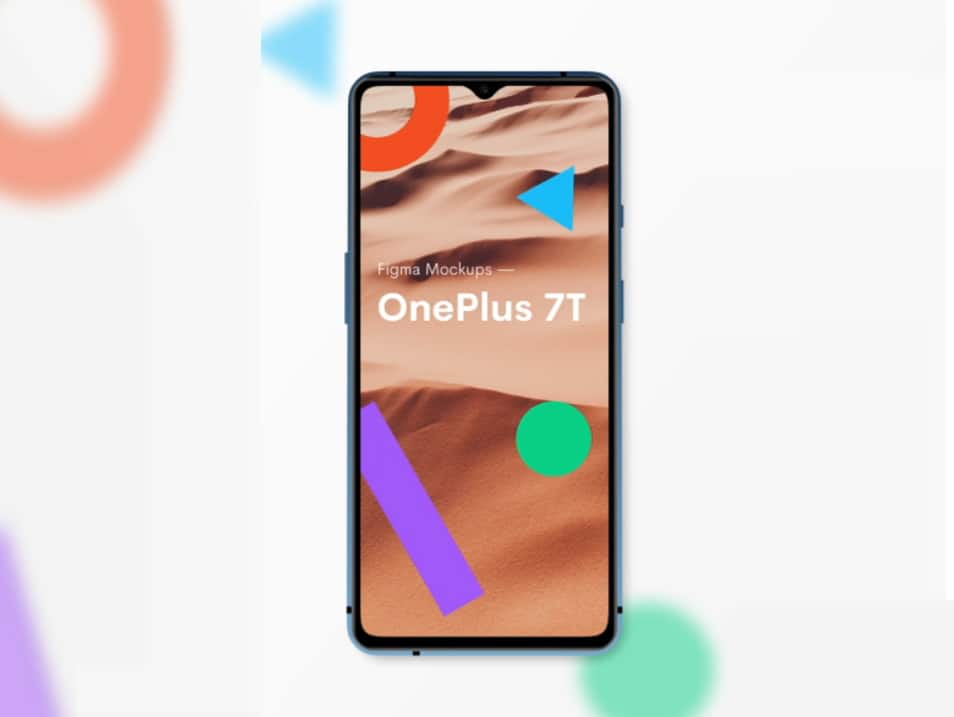 OnePlus 7T Mockup