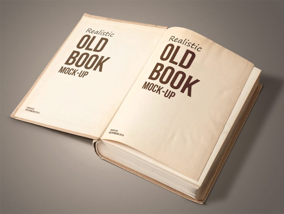 Open Book Mockups