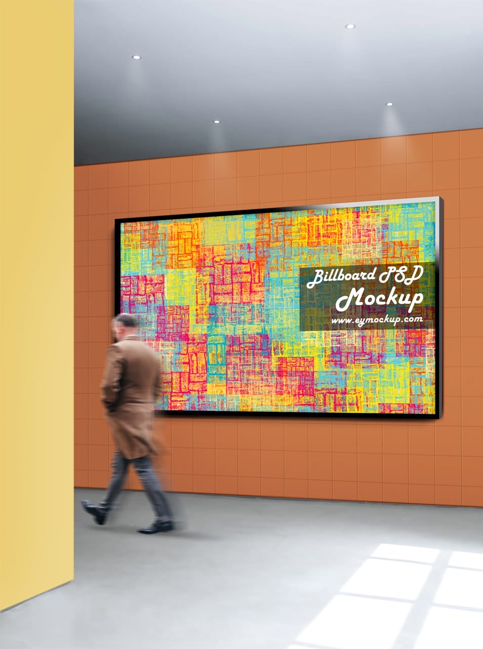 Outdoor Metro Billboard Banner Design Mockups