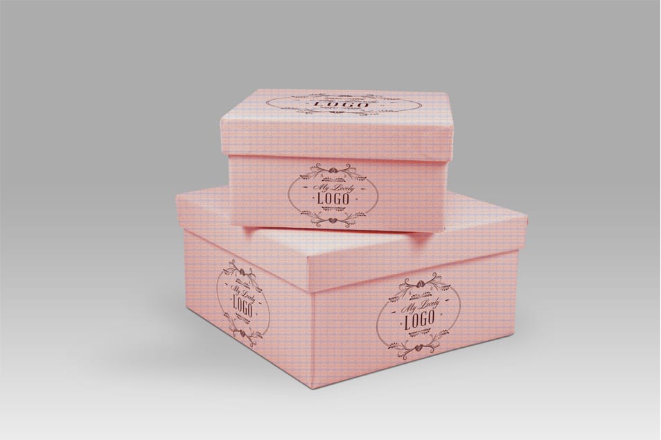 Premium Square Box Mockups