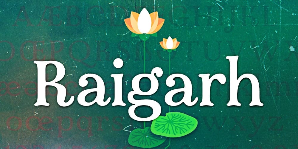 Raigarh Typeface