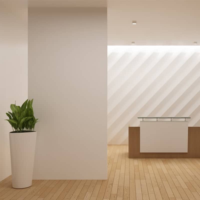 Reception Signage Mockup