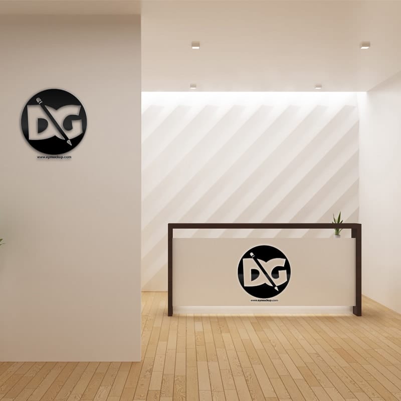 Reception Wall Mockup