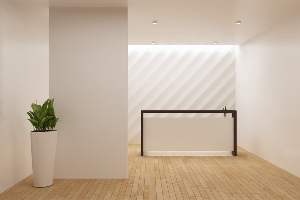 Reception Wall Mockup