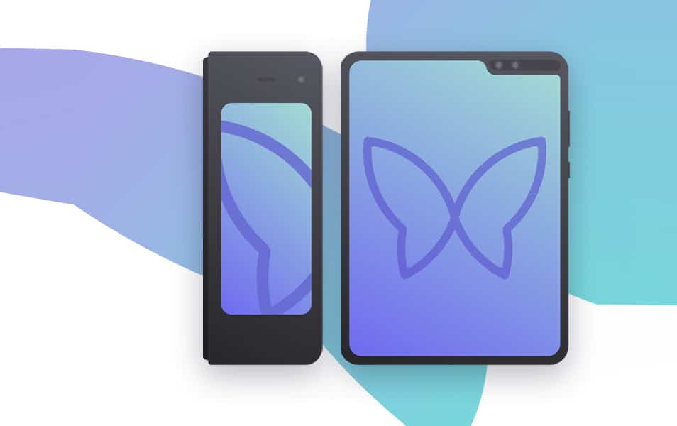 Samsung Galaxy Fold Free Mockup