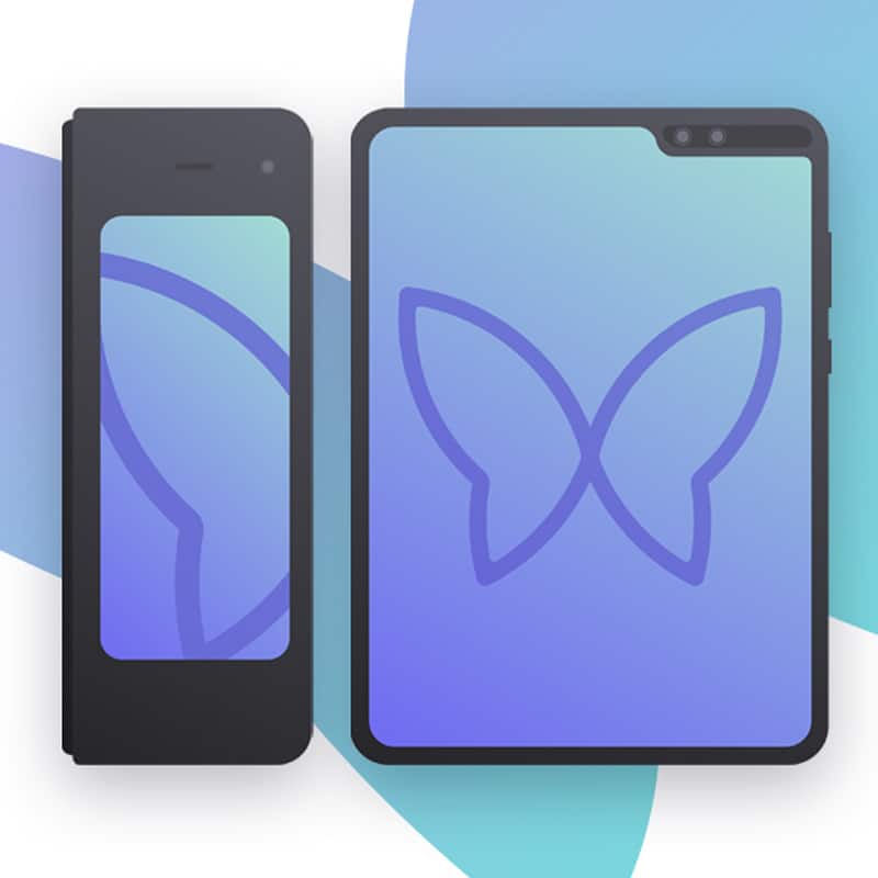 Samsung Galaxy Fold Free Mockup