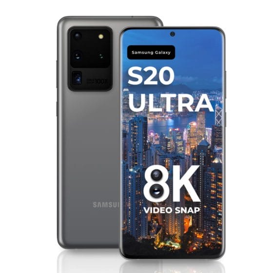 Samsung S20 Ultra Figma Mockup