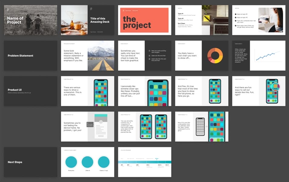 Simple Deck Template