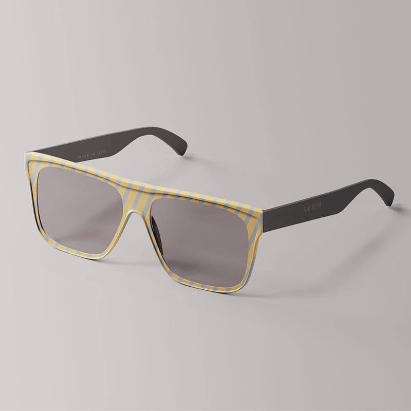 Simple Glasses Mockup