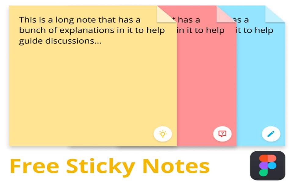 Sticky Notes Figma Template