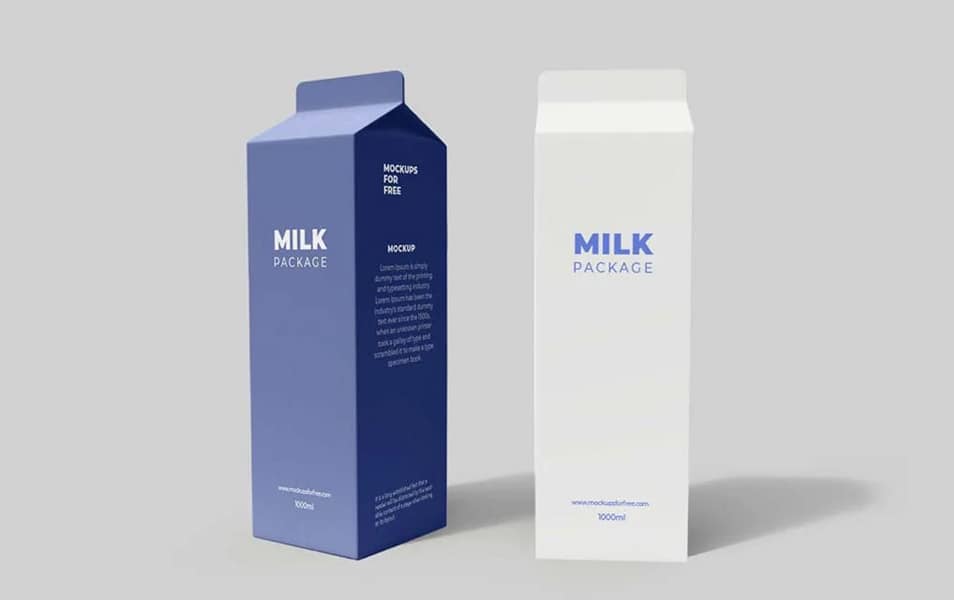 Tetra Pack Packaging Mockup