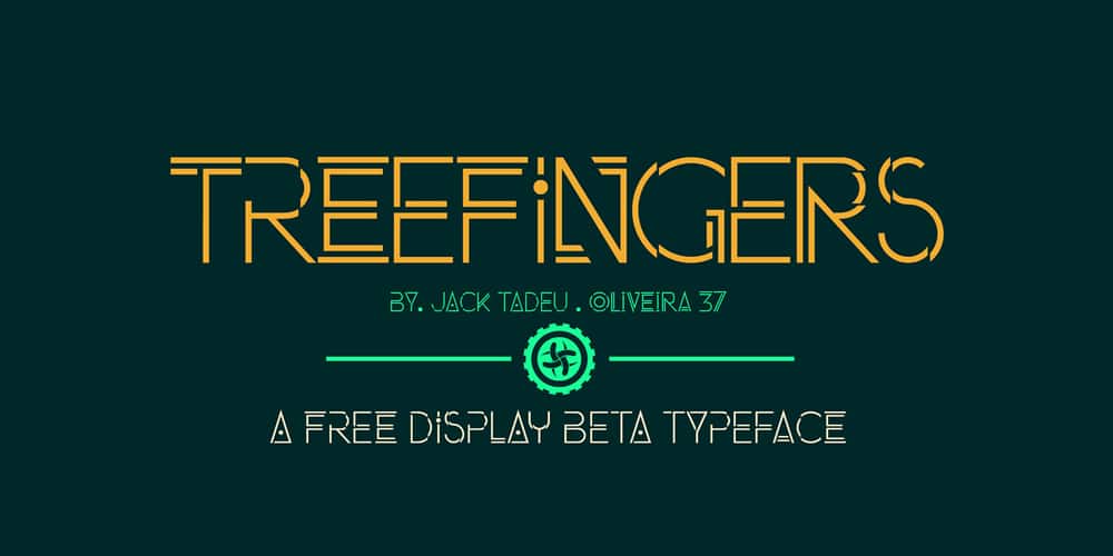 Treefingers Typeface