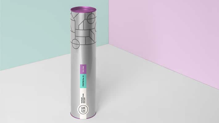 Tube Packaging Mockup