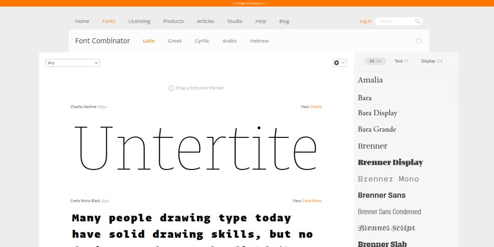 Remarkable New Font Pairing Tools for Designers 12 Font Pairing Tool
